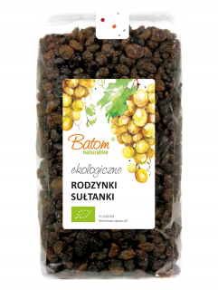 Sušené ovocie - Ekologické hrozienky Sultans 1kg Bio Promotion Hit