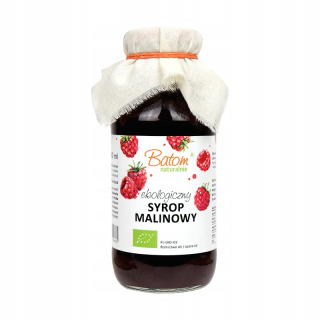 Ekologický malinový sirup 330ml Bio Baom