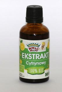 Bio 50 ml Citric extrakt - kráľovská značka