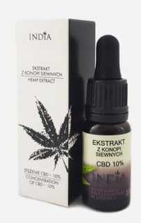 CBD - Jadierok, CBD 10%, 10 ml - India