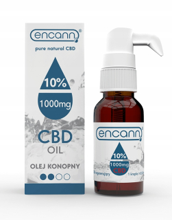 CBD - Encann CBD konopný olej 10% 10ml EnCana 1000mg