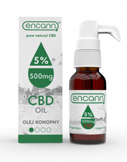 CBD - Encann konope CBD 5% 10ml Encan 500mg