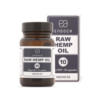 CBD - Endoca Kapsule RAW 3% CBD + CBDA 300 mg