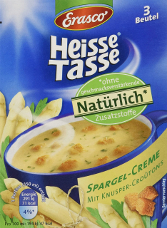 Erasco Hot MUG Asparagus krémový krém 12ks
