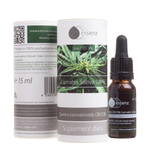 Essenz CBD OIL 5% 15ML 100% SATIVA | Berelióza