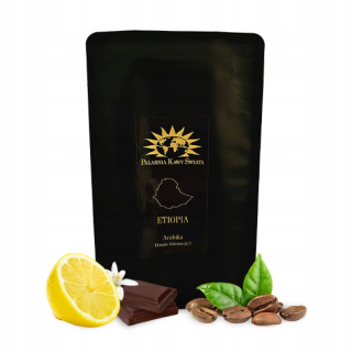 Káva mletá - Etiópia Sidamo Mleté kávovarové médium pečené 250g