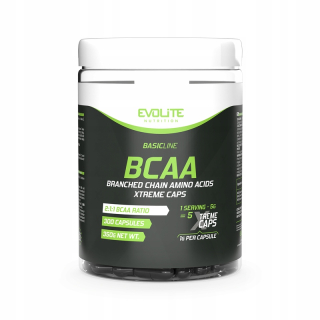 Aminokyseliny - EVOLITE BCAA 2: 1: 1 300 Kaps aminokyseliny exogénne