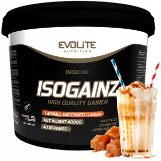 Gainer - EVOLITE ISOGAINZ GAINER 4KG KAMEL-MACCHIATO 4000G