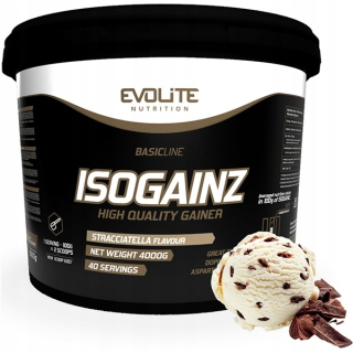 Gainer - EVOLITE ISOGAINZ GAINER 4KG STRACIATELLA 4000G