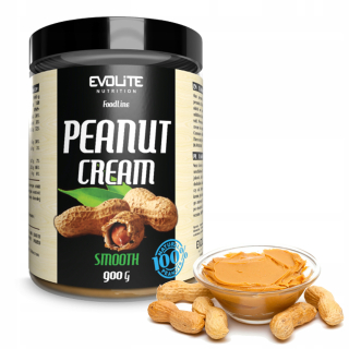 EVOLITE Arašidové maslo 900g arašidové hladké krém