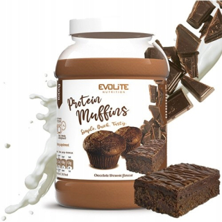 Proteín - EVOLITE PROTEIN MUFFIN 1 000 g brownies muffin