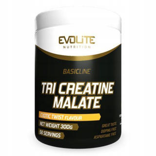 Kreatín - Evolite tcm createine malát 300g kreatín jablko