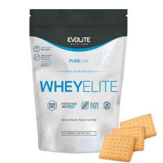 Proteín - EVOLITE WHOWE ELITE 900G WPC WPI BISCUIT