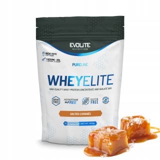 Proteín - EVOLITE WHOWELITE 900G WPC WHEY SALTY Caramel