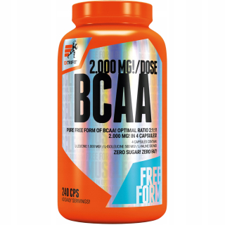 Aminokyseliny - EXTRIFIT BCAA PURE 240kap ČISTÁ SILA AMINOKYSELÍN