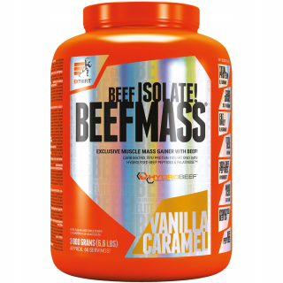 Gainer - Extrafit Beefmass 3000g Gainer Beef proteín