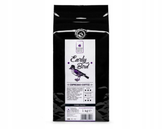 Zrnková káva -  Včasný vták espresso 1 kg