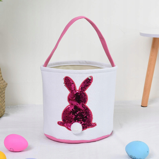 Halloween - Veľkonočné zajačiky vrecká na plátno