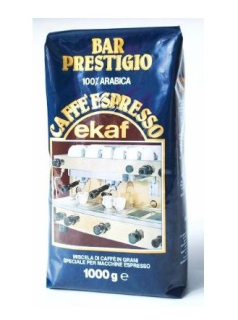 Zrnková káva - EKAF BAR Prestigio 100% arabčina z Talianska 1 kg