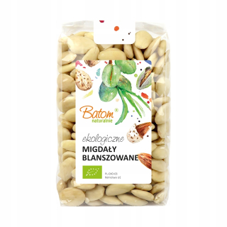 Orechy - Ekologické blanšírované mandle 300g bio