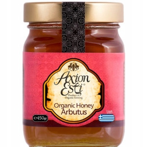 Ekologický med. Kvety gorette a 450 ml.