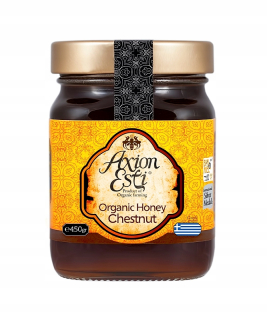 Ekologický med z kvetov gaštanu 450 ml