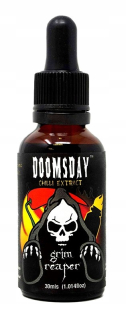 Ázijska kuchyňa - Chili Extrakt Grim Reaper DOOMSAYDAY 1,6 milióna Shu 30