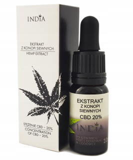CBD - Konopný extrakt - olej CBD 20%