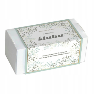 Elegantná sada 20x 5G / 8G Svadobný čaj