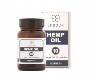 CBD - Endoca - CBD kapsule 10 - 300 mg CBD - 30 ks.