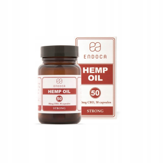 CBD - Endoca - CBD v kapsuliach 50 - 1500 mg / 15% CBD