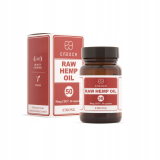 CBD - Endoca - CBD CBD + CBDA kapsle 50 - 1500 mg / 15% CBD