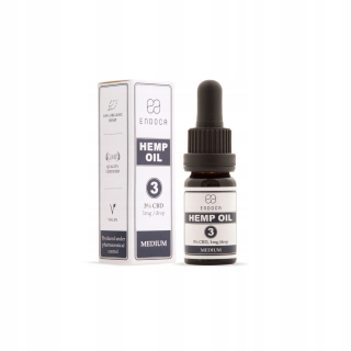 CBD - Endoca - ohnisko 3% CBD / 300 mg CBD-10 ml