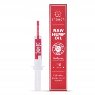 CBD - Endoca - RAW CBD + CBDA konope vložiť 3000 mg 30%