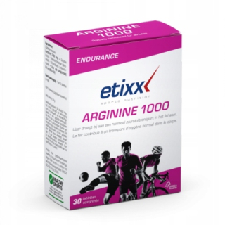 Aminokyseliny - Etixx Arginine 1000 - 30 tabliet