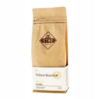 Zrnková káva -  ETNO Brazília Žltá Bourbon Coffee Beans 250g