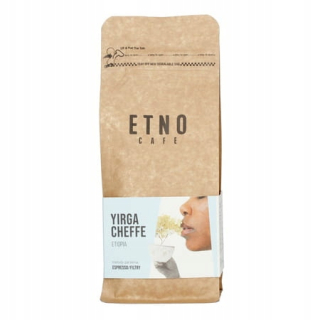 Zrnková káva -  ETNO Cafe Etiópia Yirgacheffe 250g, Káva Granul