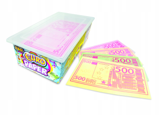 Eurový jedlý papier bez cukru 200 ks. Veľký