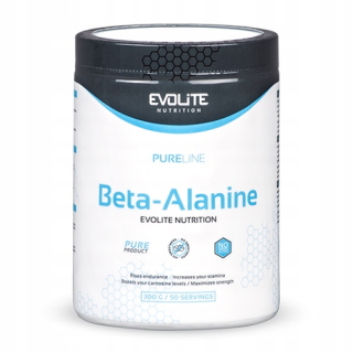 Evolite Beta Alanine 300g VÝDRŽNÁ PEVNOSŤ HMOTNOSTI