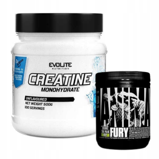 Kreatín - Evolite kreatín monohydrát 500 g kreatínu čistý