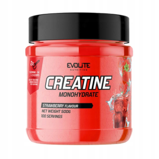 Kreatín - EVOLITE CHADINA MONOHYDRÁTY 500G Jahody