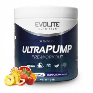 Evolite ultrapump 345g AAKG Citrulina Pre-cvičenie