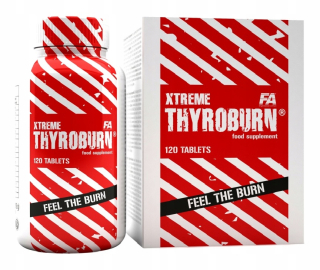 Spaľovač tuku - FA XTREME THYROBURN 120 tabliet FITNESS ORGÁN