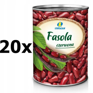 Červená fazuľa v Lewiatane - 20 x 400g