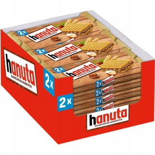 Ferrero Hanuta Haselnuss 18ks X 44G z Nemecka