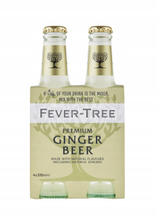 FEVER TREE TONIC Ďumbierové pivo 200 ml x 4 ks.