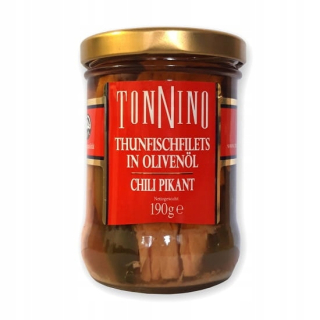 Fillet na tuniak v olivovom oleji z Chili 190g