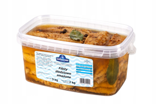 STRIEBOROVÉ FILETY, VYPRÁBANÉ V 2 KG OCEĽOVOM MARINE