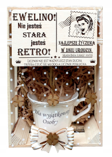 POHÁR K NARODENINÁM, 30,40,50,60 DARČEK pre ňu