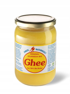 Finck Ayurveda Vyčíslovaný maslo (ghee) bio 480g __